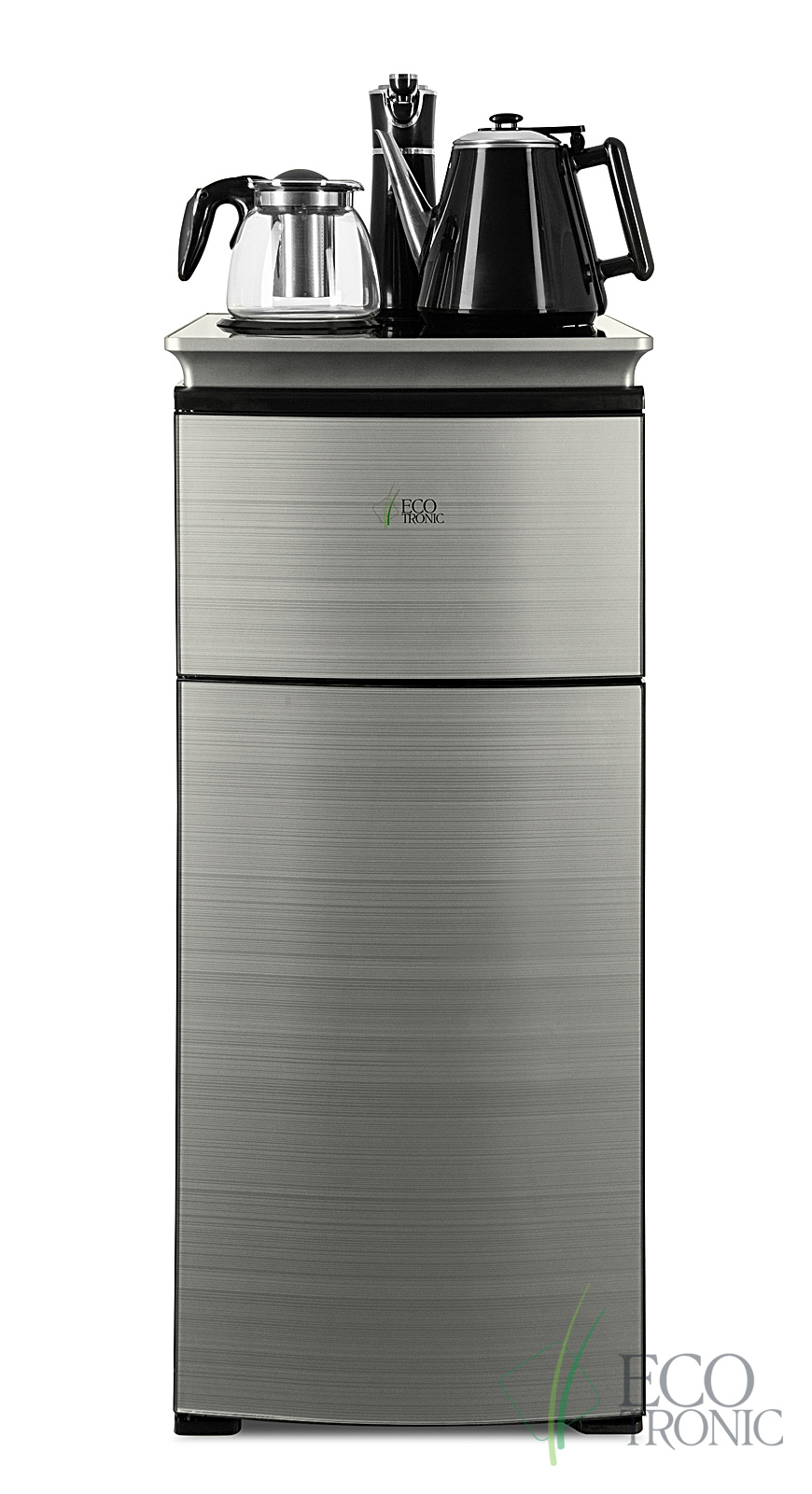 Кулер с чайным столиком Тиабар Ecotronic TB9-LN silver 